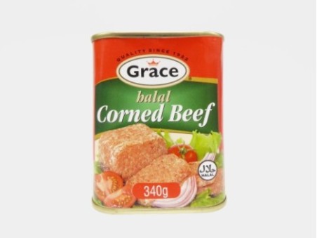 Grace Halal Corned Beef (340g)