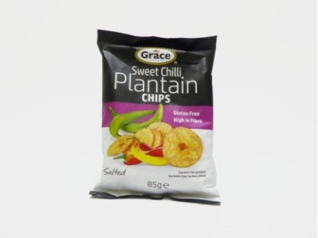 Grace Sweet Chilli Plantain Chips (85g)