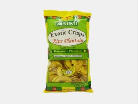 Asiko Sweet Plantain Crisps (75g)