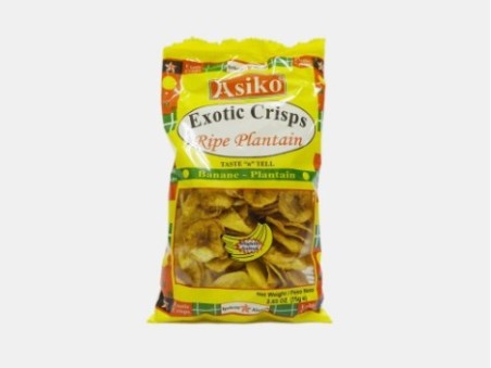 Asiko Salted Plantain Crisps (75g)