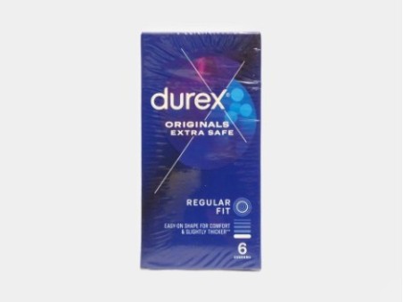 Durex Originals Extra Safe 6 Condoms (25g)