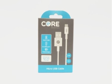 Core Essentials Micro USB Cable