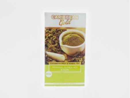 Caribbean Gold Moringa, Guinea Hen & Noni (18 Sachets) (31.5g)