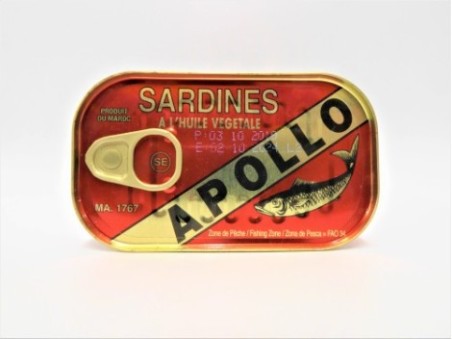Apollo Sardines in Vegetable Oil (125g)