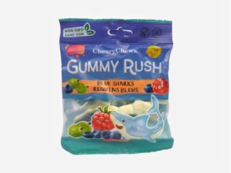 Cheery Chews Gummy Rush Blue Sharks (90g)