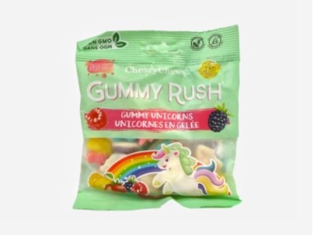 Cheery Chews Gummy Rush Gummy Unicorns (90g)