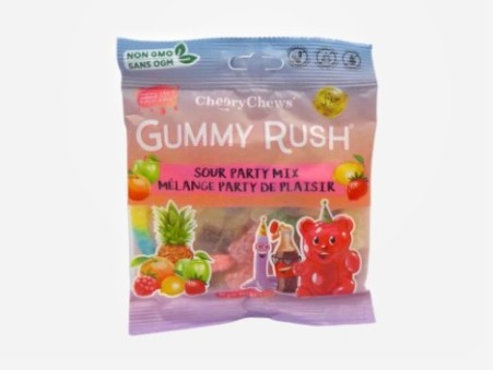 Cheery Chews Gummy Rush Sour Party Mix (90g)
