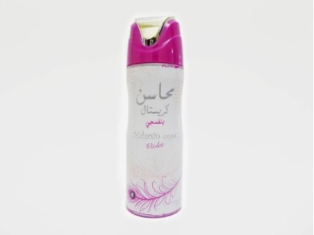 Mahasin Crystal Violet Perfumed Spray (200ml)