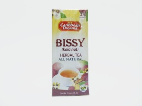 Caribbean Dreams Bissy-Kola Nut Herbal Tea (24 Tea Bags) (38.4g)