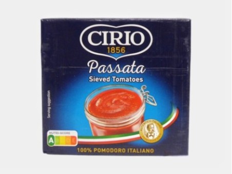 Cirio Passata Sieved Tomatoes Carton (500g)