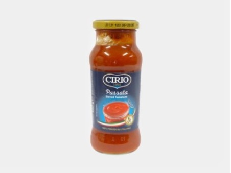 Cirio Passata Sieved Tomatoes Glass Jar (350g)