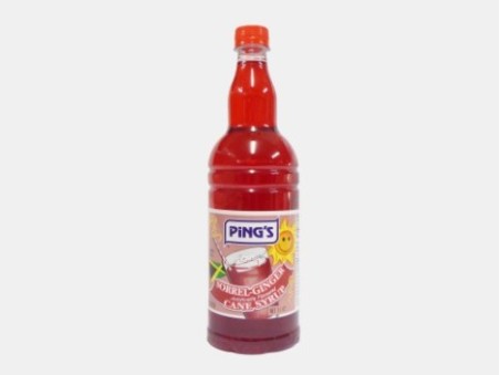 Ping's Sorrel-Ginger Cane Syrup (1L)