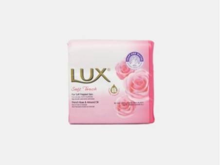 Lux Soft Touch French Rose & Almond Oil Soap (Pack of 3) (80g x 3)