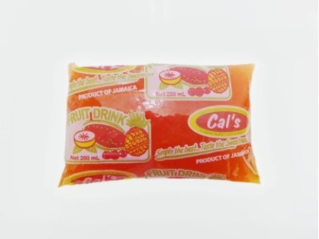 Cal's Bag Juice Fruit Punch (250ml)