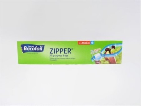 Bacofoil Medium All Purpose Zipper Bags (170g)