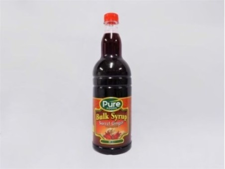 Bulk Syrup Sorrel Ginger Flavoured (1L)