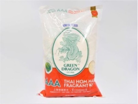 Green Dragon Thai Hom Mali Fragrant Rice (2kg)