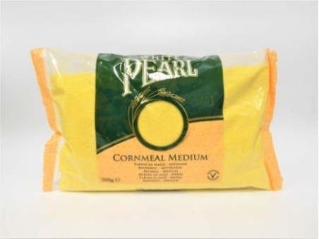 White Pearl Cornmeal Medium (500g)