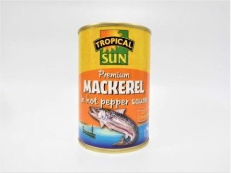 Tropical Sun Mackerel in Hot Pepper Sauce (400g)