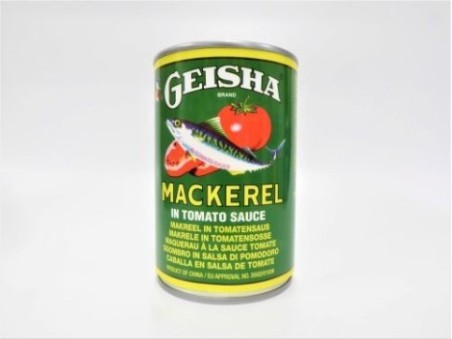 Geisha Mackerel in Tomato Sauce (425g)