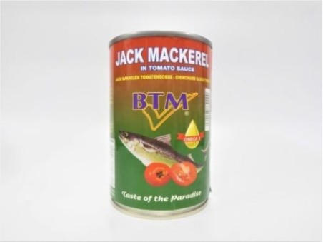 BTM Jack Mackerel in Tomato Sauce (425g)