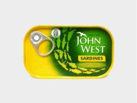 John West Sardines in Sunflower Oil (120g)