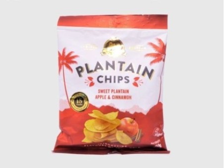 Olu Olu Plantain Chips Apple & Cinnamon (60g)