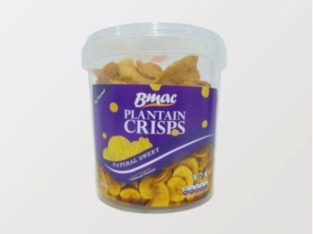 Bmac Sweet Plantain Crisps Tub (240g)