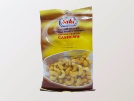 Saki Roasted & Salted Cashews (130g)