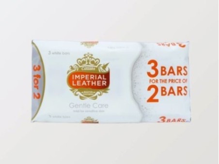 Cussons Imperial Leather (3 White Bars) (3 x 100g)