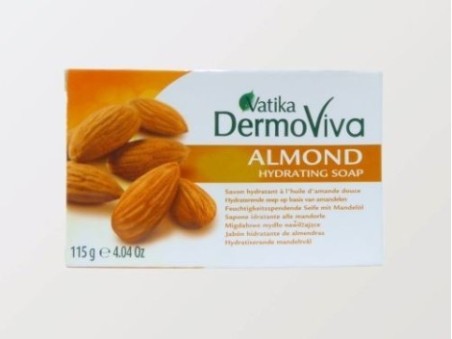 Vatika DermoViva Almond Hydrating Soap (115g)