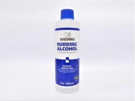 Benjamins Rubbing Alcohol (250ml)