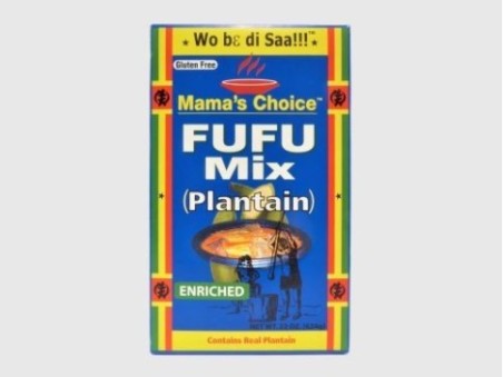 Mama's Choice Fufu Mix (Plantain) (624g)