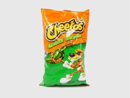 Cheetos Flamin Cheddar Jalapeno Crunchy (226.8g)