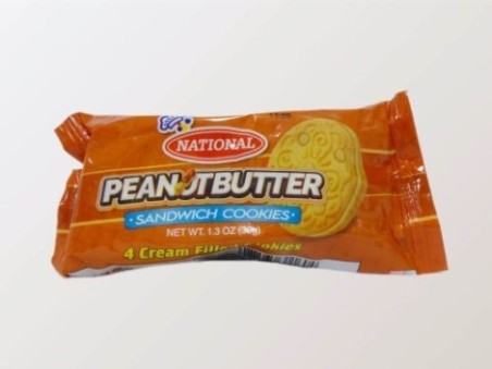 National Peanut Butter Sandwich Cookies (36g x 4)