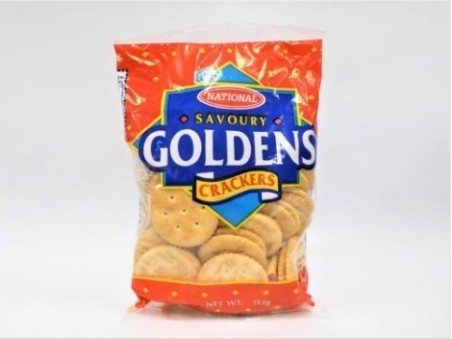 National Savory Golden Crackers (112g)