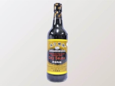 Pearl River Bridge Mushroom Flavoured Superior Dark Soy Sauce (500ml)