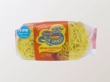 Blue Dragon Medium Egg Noodles (4 Blocks) (250g)