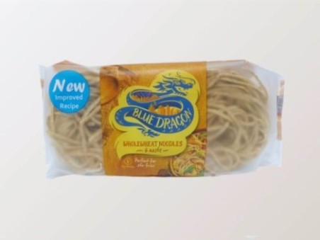 Blue Dragon Wholewheat Noodles (4 Blocks) (250g)