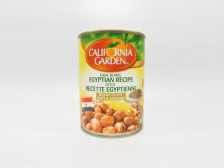 California Garden Fava Beans Egyptian Recipe (400g)