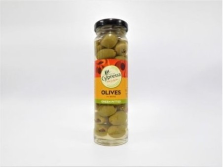 Cypressa Olives in Brine (Green Pitted) (142g)