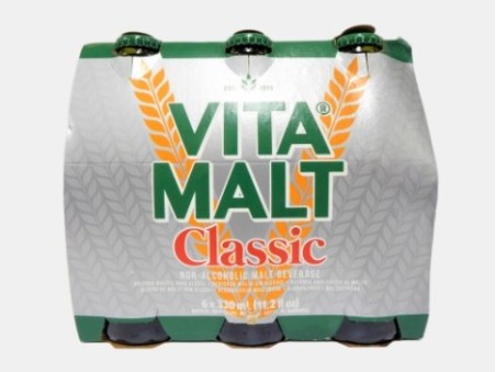 Vita Malt Classic (Pack of 6) (330ml x 6)