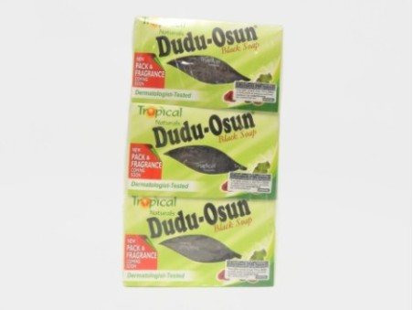 Tropical Naturals Dudu-Osun Black Soap (Pack of 6) (150g x 6)